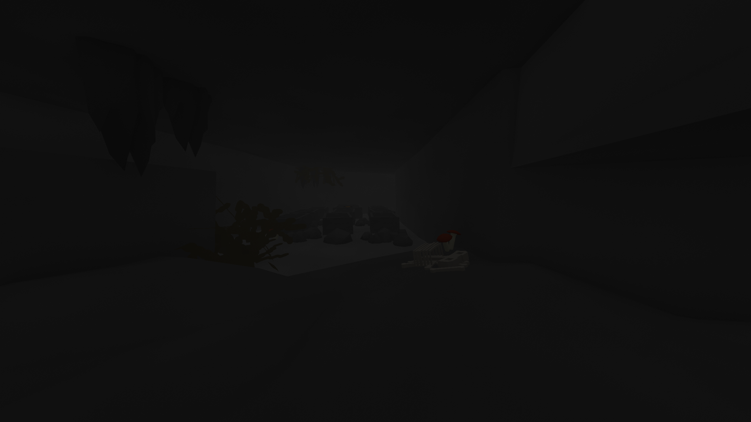 Вид внутри пещеры